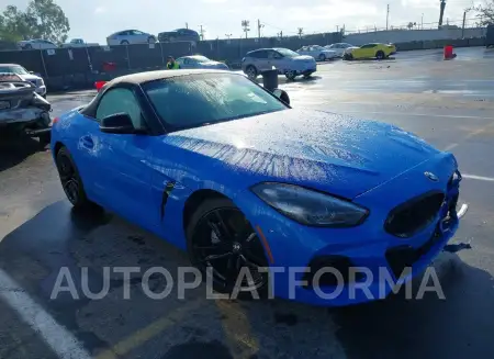 BMW Z4 2022 2022 vin WBAHF3C05NWX43463 from auto auction Iaai