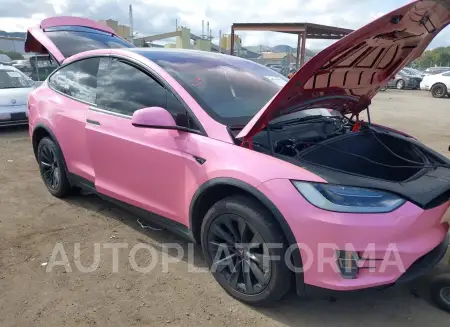 Tesla Model X 2017 2017 vin 5YJXCBE26HF055741 from auto auction Iaai