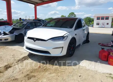 TESLA MODEL X 2023 vin 7SAXCBE64PF399363 from auto auction Iaai