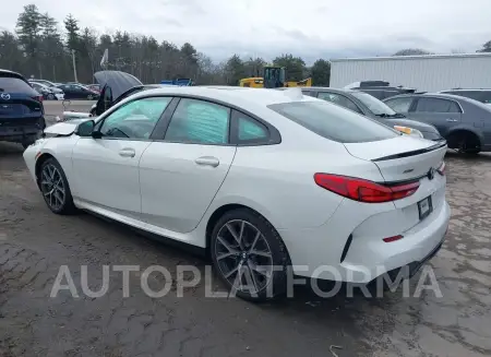 BMW M235I GRAN COUPE 2022 vin WBA13AL08N7K39210 from auto auction Iaai