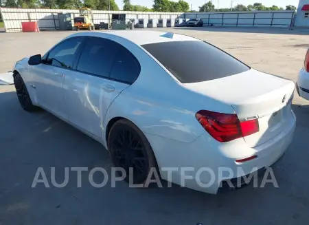 BMW 740I 2015 vin WBAYA6C50FG273253 from auto auction Iaai