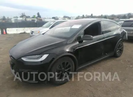 TESLA MODEL X 2023 vin 7SAXCAE54PF377526 from auto auction Iaai