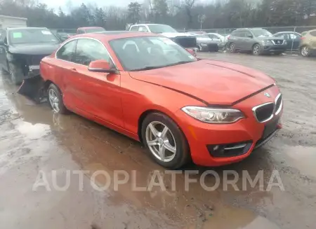 BMW 228I 2016 2016 vin WBA1G9C55GV727110 from auto auction Iaai