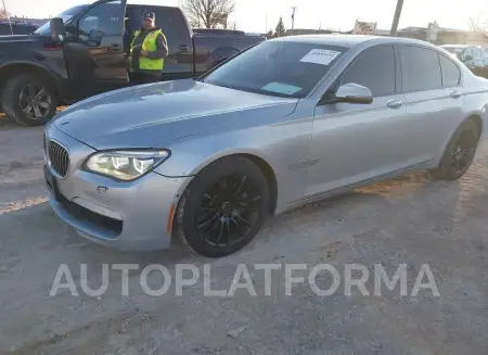 BMW 750I 2015 vin WBAYB6C57FD225277 from auto auction Iaai