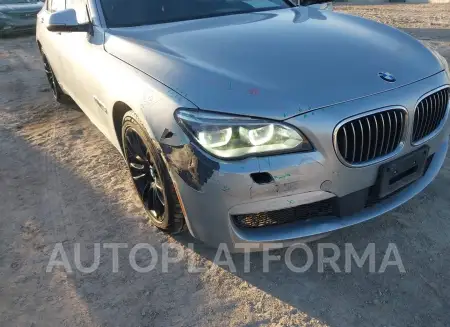 BMW 750I 2015 vin WBAYB6C57FD225277 from auto auction Iaai