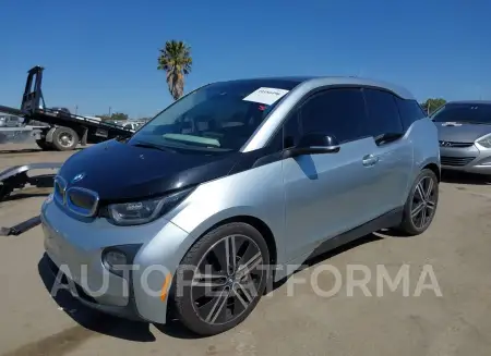 BMW I3 2015 vin WBY1Z4C53FV279172 from auto auction Iaai