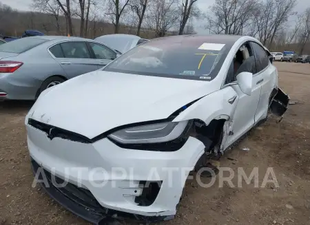 TESLA MODEL X 2017 vin 5YJXCBE24HF043541 from auto auction Iaai