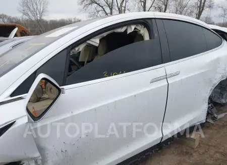 TESLA MODEL X 2017 vin 5YJXCBE24HF043541 from auto auction Iaai