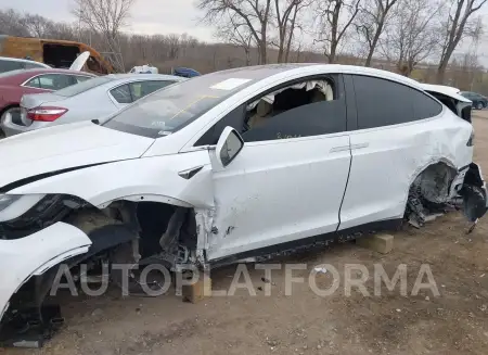 TESLA MODEL X 2017 vin 5YJXCBE24HF043541 from auto auction Iaai