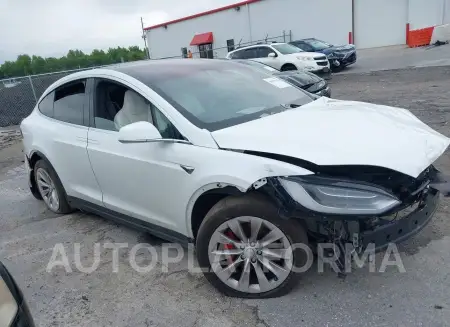 Tesla Model X 2017 2017 vin 5YJXCBE40HF057633 from auto auction Iaai