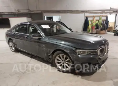 BMW 740I 2020 vin WBA7T4C05LGG62712 from auto auction Iaai