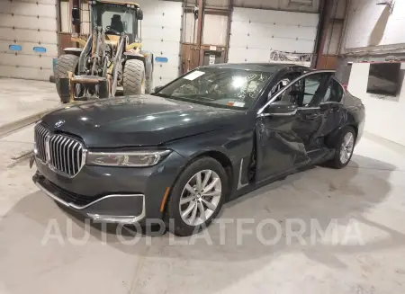 BMW 740I 2020 vin WBA7T4C05LGG62712 from auto auction Iaai