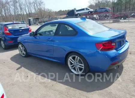 BMW 230I 2017 vin WBA2H9C34HV642356 from auto auction Iaai