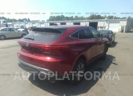 TOYOTA VENZA 2021 vin JTEAAAAH3MJ016829 from auto auction Iaai