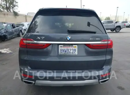 BMW X7 2019 vin 5UXCW2C54KLB43695 from auto auction Iaai