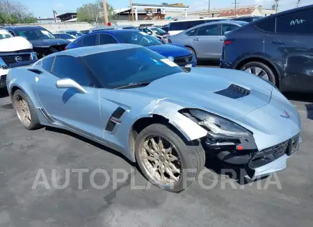 CHEVROLET CORVETTE 2017 vin 1G1YW2D78H5112878 from auto auction Iaai