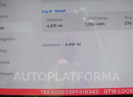 TESLA MODEL X 2023 vin 7SAXCDE58PF419343 from auto auction Iaai