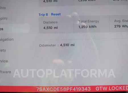 TESLA MODEL X 2023 vin 7SAXCDE58PF419343 from auto auction Iaai