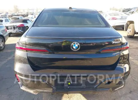 BMW 740 2023 vin WBA23EH04PCN64029 from auto auction Iaai