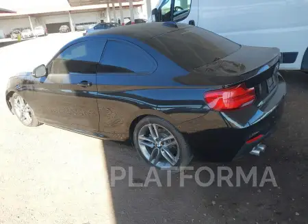 BMW 230I 2019 vin WBA2J3C53KVD49366 from auto auction Iaai