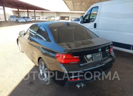 BMW 230I 2019 vin WBA2J3C53KVD49366 from auto auction Iaai