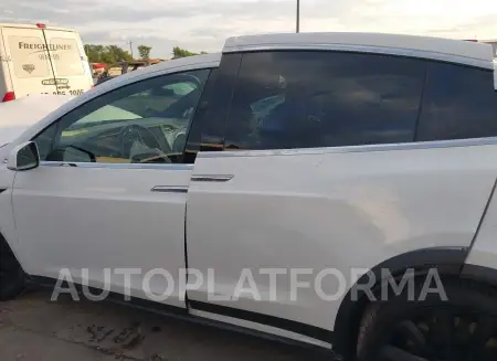 TESLA MODEL X 2018 vin 5YJXCBE29JF104419 from auto auction Iaai