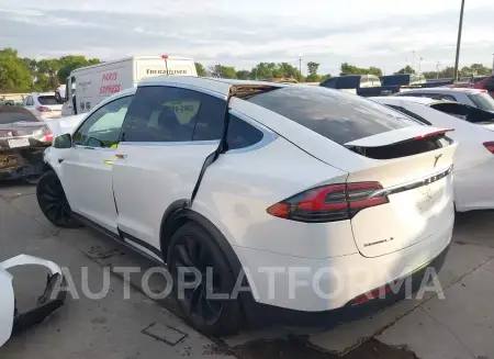 TESLA MODEL X 2018 vin 5YJXCBE29JF104419 from auto auction Iaai