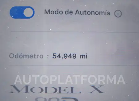 TESLA MODEL X 2016 vin 5YJXCBE2XGF002524 from auto auction Iaai