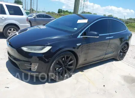 TESLA MODEL X 2016 vin 5YJXCBE2XGF002524 from auto auction Iaai