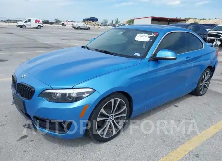 BMW 230I 2018 vin WBA2J3C56JVA49853 from auto auction Iaai