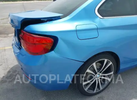 BMW 230I 2018 vin WBA2J3C56JVA49853 from auto auction Iaai