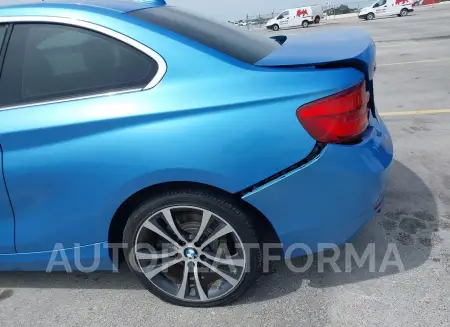 BMW 230I 2018 vin WBA2J3C56JVA49853 from auto auction Iaai