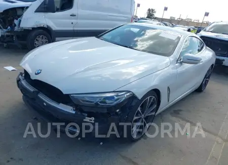 BMW 840I 2021 vin WBAAE2C05MCF72070 from auto auction Iaai