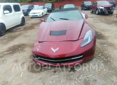 CHEVROLET CORVETTE 2019 vin 1G1YD3D73K5107252 from auto auction Iaai