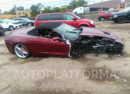 CHEVROLET CORVETTE 2019 vin 1G1YD3D73K5107252 from auto auction Iaai