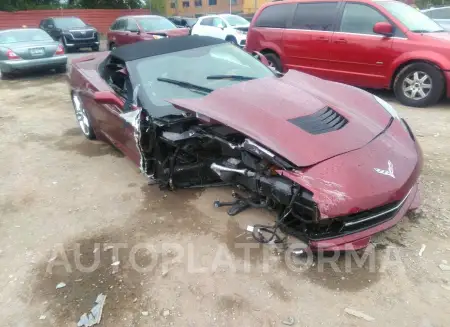 CHEVROLET CORVETTE 2019 vin 1G1YD3D73K5107252 from auto auction Iaai