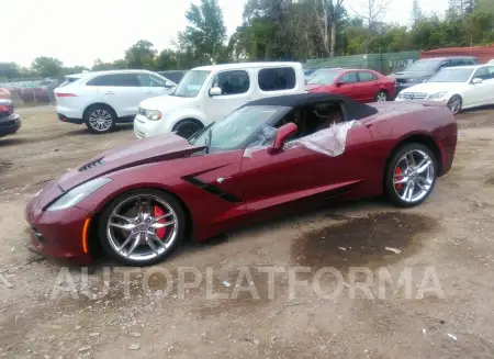 CHEVROLET CORVETTE 2019 vin 1G1YD3D73K5107252 from auto auction Iaai