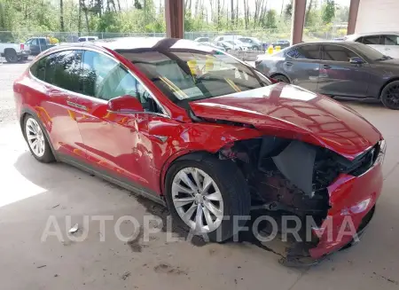 Tesla Model X 2018 2018 vin 5YJXCBE22JF127685 from auto auction Iaai