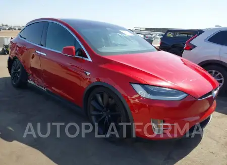 Tesla Model X 2016 2016 vin 5YJXCBE21GF027862 from auto auction Iaai