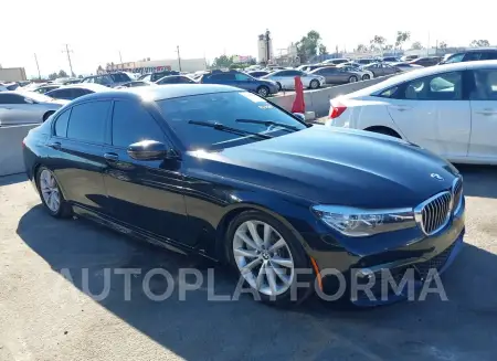 BMW 740I 2019 2019 vin WBA7E2C52KB217105 from auto auction Iaai