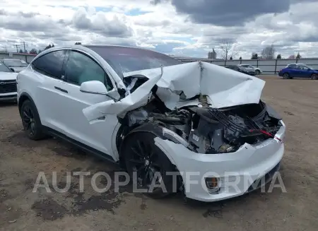 Tesla Model X 2020 2020 vin 5YJXCDE29LF235154 from auto auction Iaai