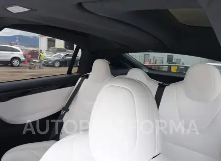 TESLA MODEL X 2020 vin 5YJXCDE29LF235154 from auto auction Iaai