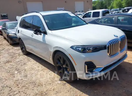 BMW X7 2021 vin 5UXCW2C09M9D77870 from auto auction Iaai