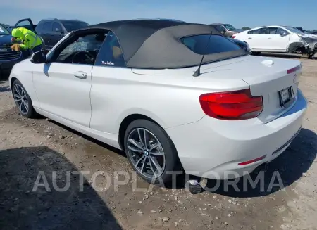 BMW 230I 2018 vin WBA2M7C57JVD51733 from auto auction Iaai