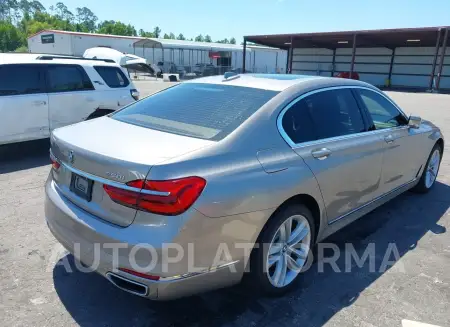 BMW 750I 2017 vin WBA7F0C59HGM21090 from auto auction Iaai