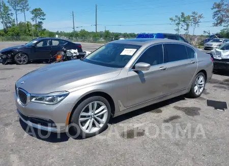 BMW 750I 2017 vin WBA7F0C59HGM21090 from auto auction Iaai