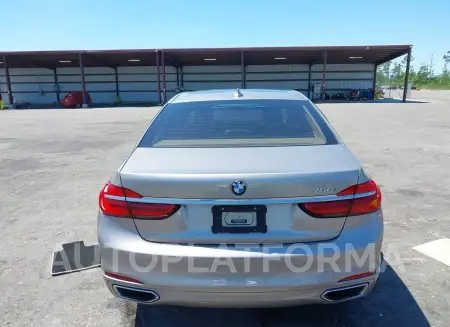 BMW 750I 2017 vin WBA7F0C59HGM21090 from auto auction Iaai