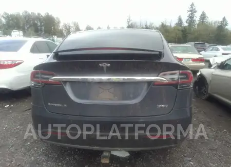 TESLA MODEL X 2018 vin 5YJXCDE25JF090448 from auto auction Iaai