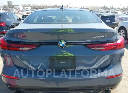 BMW 228I GRAN COUPE 2021 vin WBA73AK08M7G38728 from auto auction Iaai