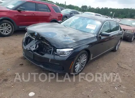 BMW 740I 2019 vin WBA7E2C59KB454674 from auto auction Iaai